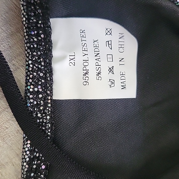 Women's Mini Metallic Hologram Two Piece Party Clubwear Beach Wear - Picture 13 of 16